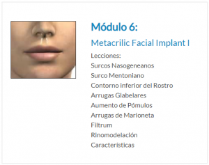 Curso Práctico de Implantología y Rellenos Faciales e-Learning 9