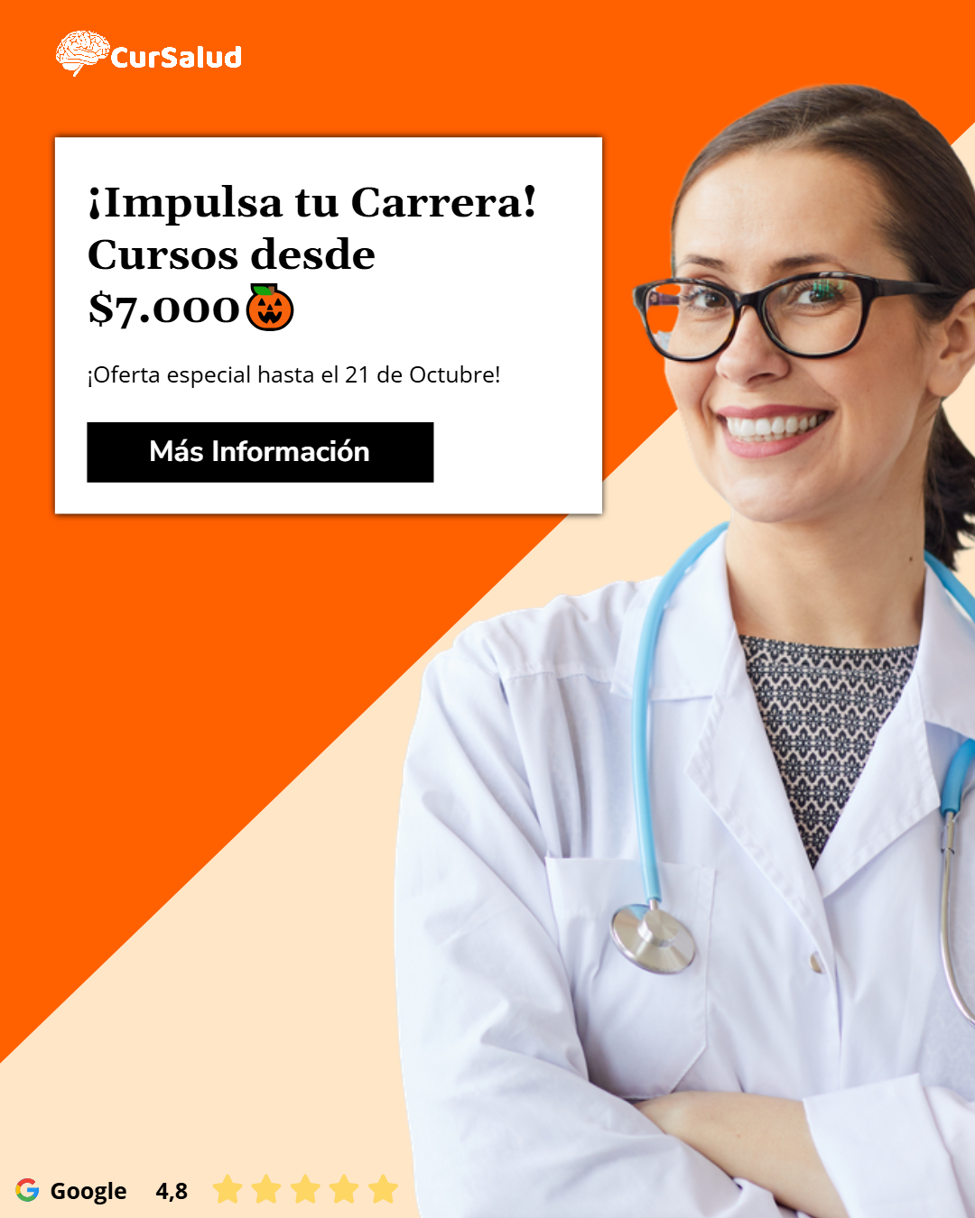 CurSalud cerca de Halloween